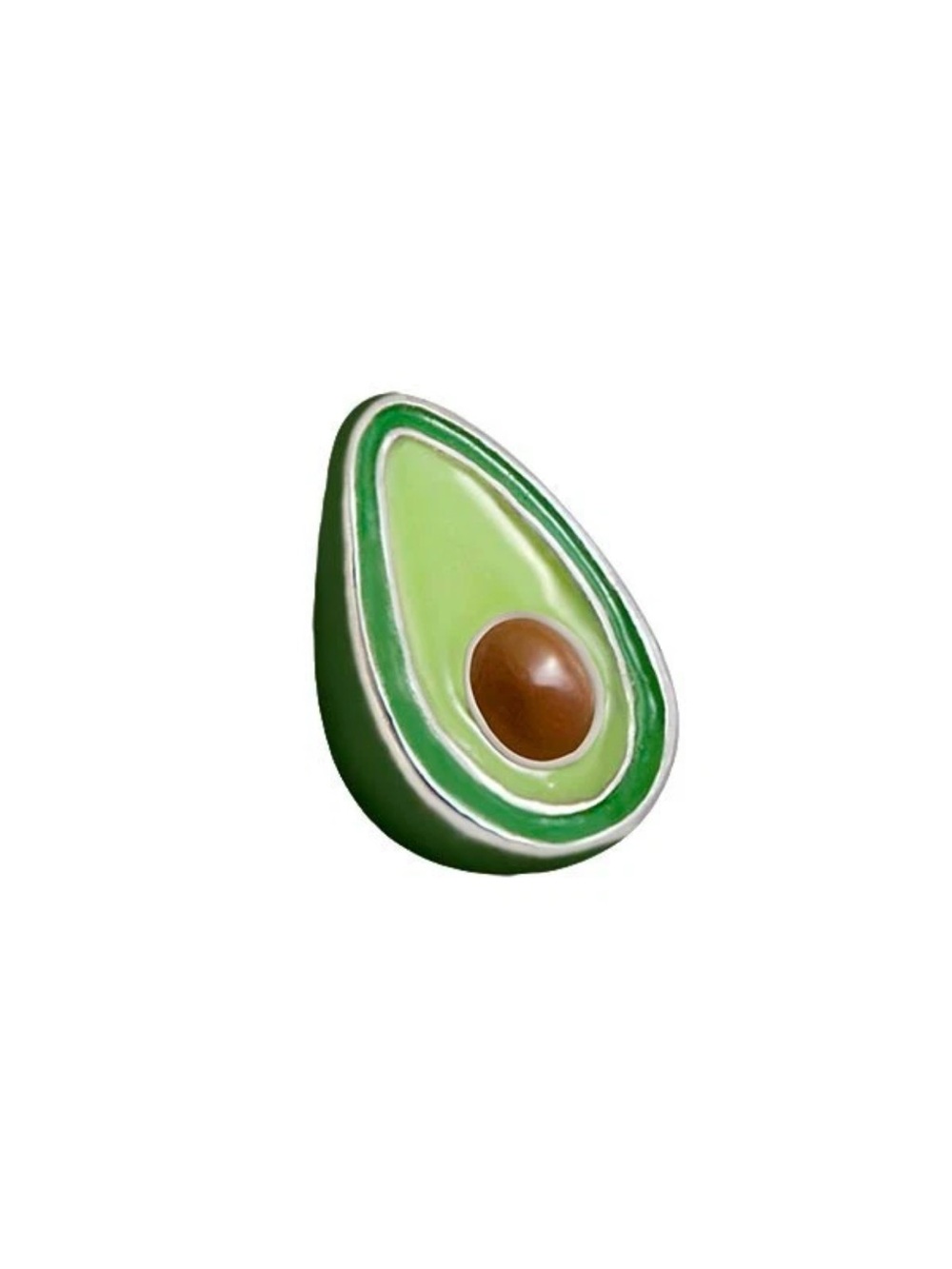 Origami Owl avocado charm